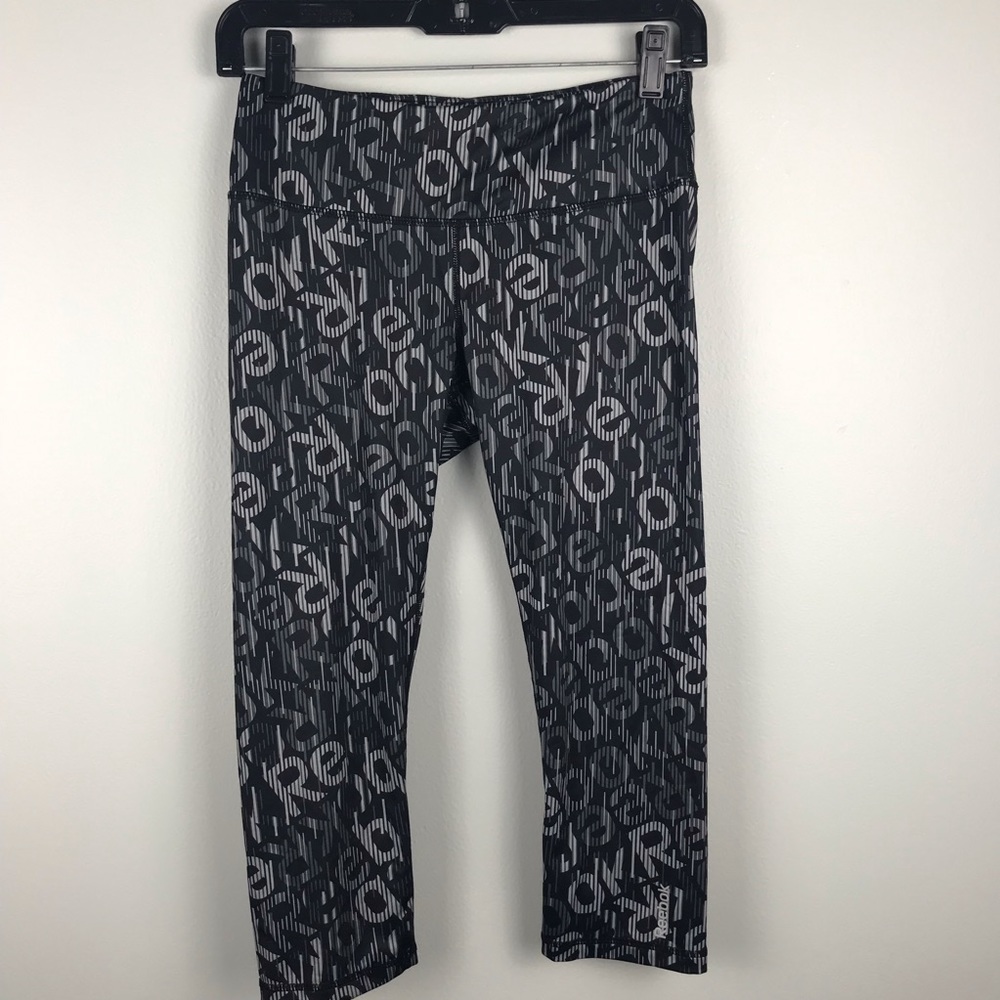 Reebok Capri Cropped Workout Leggings